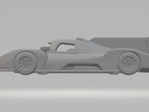 M Hybrid V8 3D Print Model