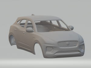 Jaguar e-pace 3D Print Model