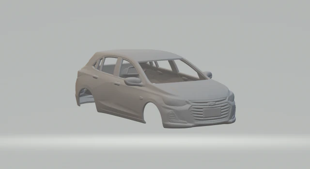 Chevrolet onix hatch 3D Print Model .c4d .max .obj .3ds .fbx .stl .blend