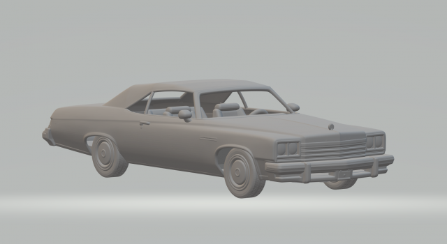 Buick lesabre 3D प्रिंट मॉडल .c4d .max .obj .3ds .fbx .stl .blend 
