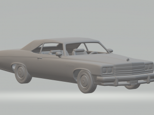 Buick lesabre 3Dプリントモデル