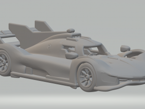 FERRARI 499P LMDH Modelo de Impressão 3D