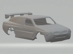 Nissan Pickup rally raid 3D Print Model