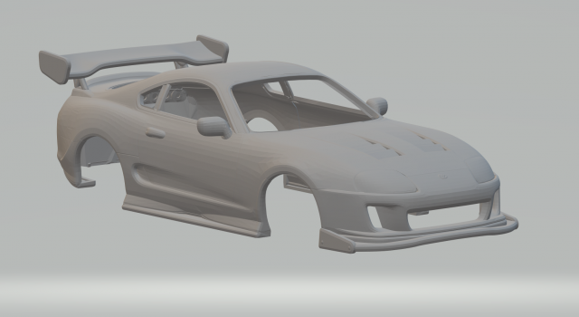 Toyota supra 97 3D Принт Модель .c4d .max .obj .3ds .fbx .stl .blend 