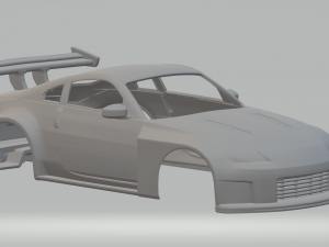 Nissan 350z 3D Принт Модель