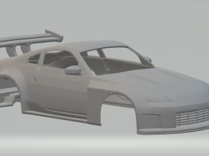 Nissan 350z 3D Print Model