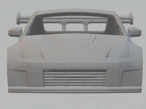 Nissan 350z 3D Print Model