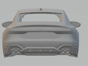 Adui abt rs7r 3Dプリントモデル