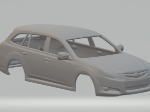 Subaru legacy tourer 3D Принт Модель