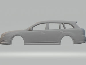Subaru legacy tourer 3D Baskı Modeli
