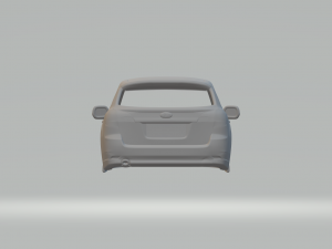 Subaru legacy tourer 3D Baskı Modeli