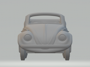 Volkswagen cabriolet 3D 프린트 모델