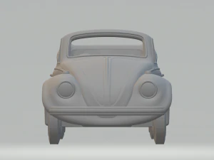 Volkswagen cabriolet 3D Print Model