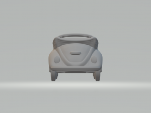 Volkswagen cabriolet 3D 프린트 모델