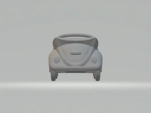 Volkswagen cabriolet 3D Print Model