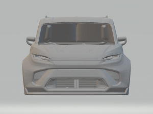 Supervan IV 3D-Druckmodell