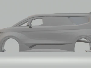 Supervan IV 3D Print Model