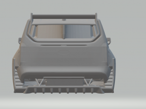 Supervan IV 3D-Druckmodell