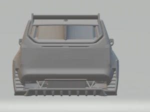 Supervan IV 3D Print Model