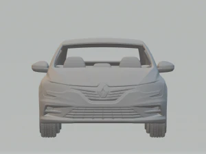 Renault Mgane sedan kit 3D Print Model