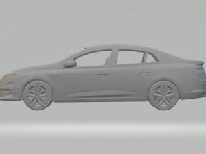 Renault Mgane sedan kit 3D Print Model