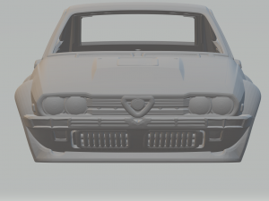 Alfa gtv race 3D Baskı Modeli