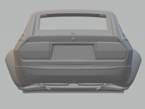 Alfa gtv race 3D Baskı Modeli