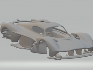 Aston martin valkyrie 3D Print Model