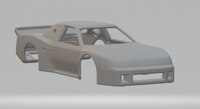 Toyota celica race car 3D प्रिंट मॉडल .c4d .max .obj .3ds .fbx .stl .blend 