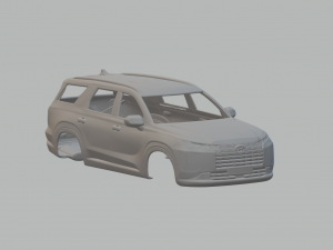 Hyundai palisade 3D प्रिंट मॉडल