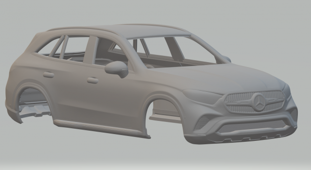 Mercedes benz glc Modello di stampa 3D .c4d .max .obj .3ds .fbx .stl .blend 