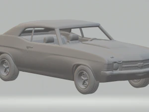 Chevrolet chevelle cabriolet 3D Print Model