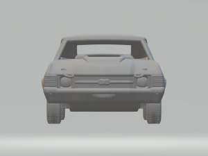 Chevrolet chevelle cabriolet 3D Print Model