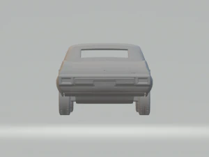 Chevrolet chevelle cabriolet 3D Print Model