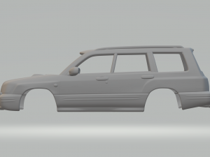 Subaru forester 3D Принт Модель