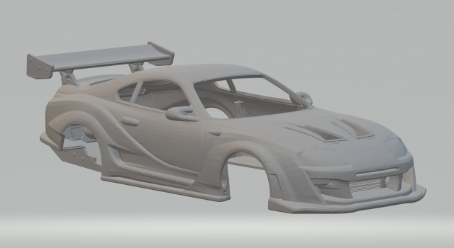 Toyota supra varis 3D Принт Модель .c4d .max .obj .3ds .fbx .stl .blend 