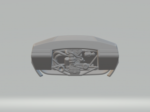 Fiat abarth Scorpione 3D 프린트 모델