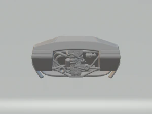 Fiat abarth Scorpione 3D Print Model