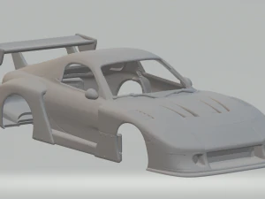 Mazda rx 7 silhouette 3D Print Model