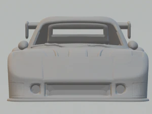 Mazda rx 7 silhouette 3D Print Model