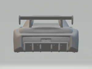 Mazda rx 7 silhouette 3D Print Model