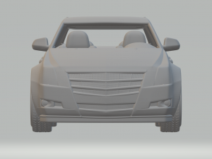 Cadillac cts wagon Modèles 3D en vedette