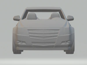 Cadillac cts wagon 3D Print Model