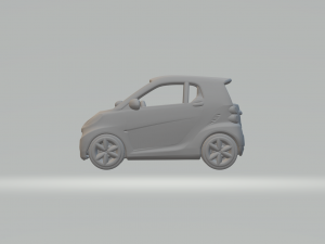 Smart forttwo mk1 Modello di stampa 3D