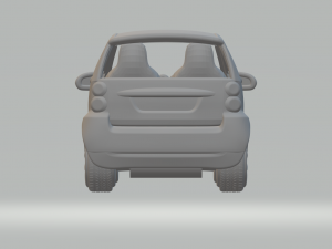 Smart forttwo mk1 Modello di stampa 3D