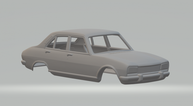 Peugeot 508 3D-Druckmodell .c4d .max .obj .3ds .fbx .stl .blend 