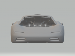 Gordon Murray Automotive T50 3Dプリントモデル