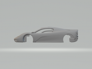 Gordon Murray Automotive T50 3Dプリントモデル