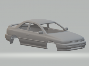 Subaru impreza Modèles 3D en vedette