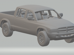 Dodge dakota crew cab 3D Print Model